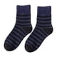 thumbnail image 2 of Calcetines de invierno Minnieouse 5 pares para hombre media pantorrilla Rayas azul marino, 2 of 6