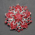 thumbnail image 4 of Broches de Flores de Cristal de Diamantes de Imitación Brillar 7 Piezas 7 Colores, 4 of 5