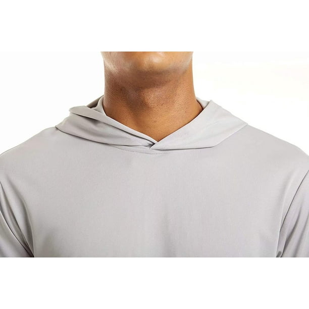 Yeashow Men's Sun Protection Upf 50+ Hoodies Shirts Quick Dry Performance Long Sleeve Fishing Hiking Shirts Other L