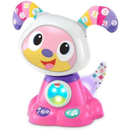 Fisher-Price BeatBowWow Interactive Learning Toy, Pink