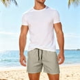 thumbnail image 4 of WIZUTIZ Men Swim Trunks Beach Bathing Suits Outdoor Sports Quick Dry Swimming Trunks with Pockets Board Shorts, 4 of 5