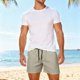 thumbnail image 4 of Pantalones de Trabajo Cómodos Hombres Pantalones Cortos Deportivos Y Casuales con Malla Interna Pantalones Cortos de Moda para Hombres Y Mujeres, 4 of 9