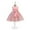 Pink, variant on Herrnalise Toddler Girls Color Net Yarn Bowknot Birthday Party Flowers Gown Kids Dresses,Sales