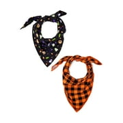 DEREK HEART Pet Jack O'Lantern Matching Family Halloween Pajamas, 2-Piece