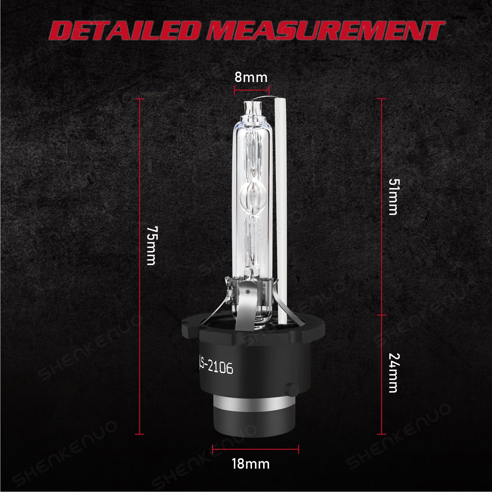 D4S Xenon Headlight High Low Beam Bulbs Bulbs For Toyota Prius 2006 2007 2008 2009