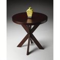 thumbnail image 1 of Butler Specialty Loft Round Accent Table in Chocolate, 1 of 2