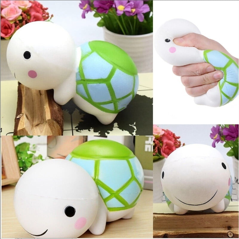 Jumbo Soft Squishy Turtle Cream Scented Slow Rising Kid Funny Toy Relieve Stress