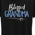 thumbnail image 3 of Instant Message - Blessed Grandma - Women's Short Sleeve Graphic T-Shirt, 3 of 6
