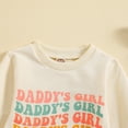 thumbnail image 6 of Baby Romper Boys Girls Long Sleeve Letter Prints Romper Kids Spring Clothes Baby Boy Onesies Beige 3 Months-6 Months, 6 of 7