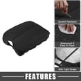 thumbnail image 3 of Car Center Console Seat Armrest Cover Interior Lid Storage Cover Trim for Honda Accord 2008-2012 Black, 3 of 6