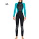 thumbnail image 4 of Yuarrent Traje de buceo Neopreno Nylon Traje de baño de manga larga Borde de cuero Clásico Cuello Traje de neopreno de Deportes acuáticos Mujer Verde SG, 4 of 6