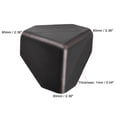 thumbnail image 2 of Uxcell Corner Protector PP Plastic 2.36" x 2.36" x 2.36" for Carton, Boxes Packaging Black Pack of 24, 2 of 5