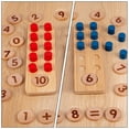 thumbnail image 2 of 1 Set Kids Wooden Math Toys Number Cognitive Plaything Early Education Toys, 2 of 7