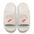 thumbnail image 2 of Unisex ISlide Cream Detroit Red Wings Tonal Pop Motive Slide Sandals, 2 of 5