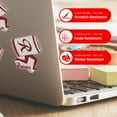 thumbnail image 4 of Rainier Bumper Car Sticker Set - 3 Pack (Small, Med, Lg) Rainier Stickers for Beer Lovers - Rainier Beer Can With Leg Decal - Indoor and Outdoor Durable Vinyl Sticker, Weather Resistant Vinyl Decals, 4 of 7