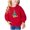 Red-10, variant on TFEOQRY Toddler Boys and Girls Christmas Sweatshirts Christmas Tree Printed Long Sleeve Hoodless Sweatshirt White