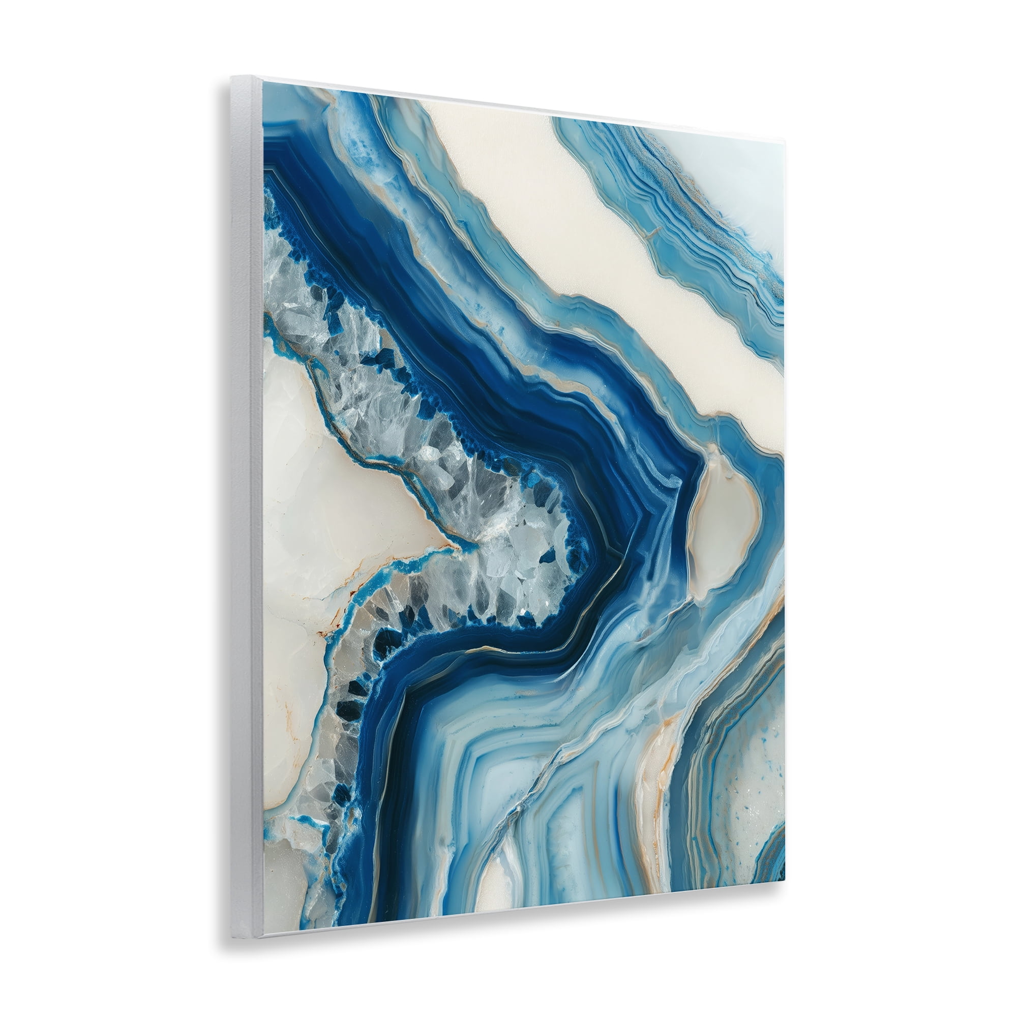 Stupell Industries Sea Colored Stones Geode Wall Plaque Art, design by Svetlana Aleynikova