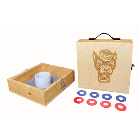 NC State University Engraved Square Washer Toss Set