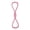 Pink, variant on 8 Shaped Latex Resistance Stretch Band Multi Tension Chest Shoulder Arm Yoga Physical Therapy Workout Exerciser