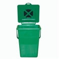 thumbnail image 4 of Exaco Trading ECO 2000 2.4 Gallon Kitchen Organic Compost Bin Collector, Green, 4 of 4