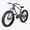 Purple, variant on Marknig Fat Tire Mountain Bike with 26 inch Wheels, 21 Speed Bicycle with High Carbon Steel Frame, Double Disc Brake and Front Suspension Anti-Slip for Adults, Black