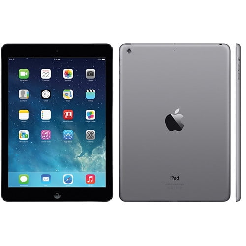 Restored Apple iPad Air, 9.7in, Wi-Fi, 64GB, Space Gray