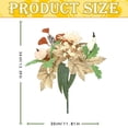 thumbnail image 2 of Fall Stems Artificial Floral Berry Picks, Fall Picks with Velvet Pumpkin and Maple Leaves Branches Decorations for Harvest Autumn Halloween Thanksgiving Decor Indoor Outdoor Home Decor, 2 of 2