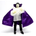 thumbnail image 2 of Mego Action Figure, 8” New Mego Glow in the Dark Dracula with Purple Cape (Limited Edition Collector’s Item), 2 of 5