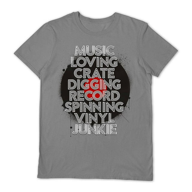 Pyramid International Adulte Musique Amour Caisse Creuser T-Shirt