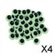thumbnail image 1 of Pegatinas de ojos saltones que brillan en la oscuridad Soledad 4 piezas, 1 of 9