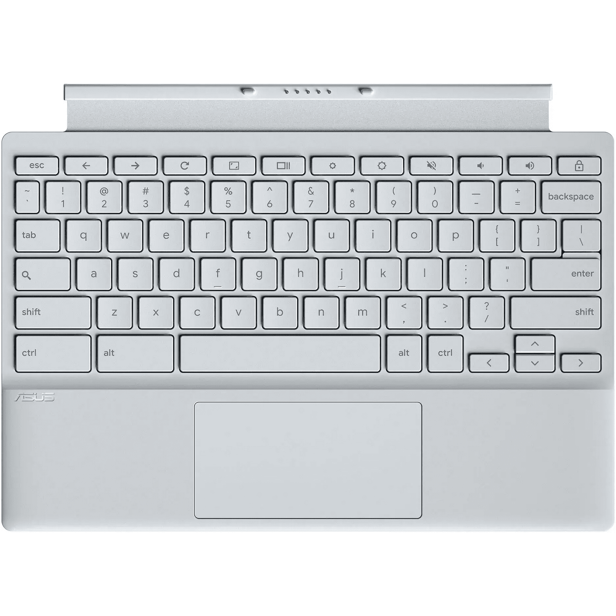 Asus Chromebook 10.5" WUXGA 2-in-1 Laptop MediaTek Kompanio 520 8GB RAM 128GB SSD Chrome OS, Silver