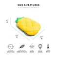 thumbnail image 4 of Big Joe Fruit Float No Inflation Needed Pool Lounger, Pineapple Double Sided Mesh, Quick Draining Fabric, 5 feet Big, 4 of 9
