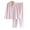 Pink, variant on Xunlbb Two Piece Womens Pajama Sets Ladies' Fashionable And Home Outfit With Chest Cushion Spring And Fall Plus Size Long Sleeved And Pants Sets M-2XL