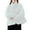 01 White, variant on Women's Clothing Mid-Length Padded Jacket Solid Color Hooded Stylish and Elegant Padded Warm Jacket