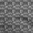 thumbnail image 1 of oneOone Polyester Spandex Gray Fabric Text Diy Clothing Quilting Fabric Print Fabric By Yard 56 Inch Wide, 1 of 5