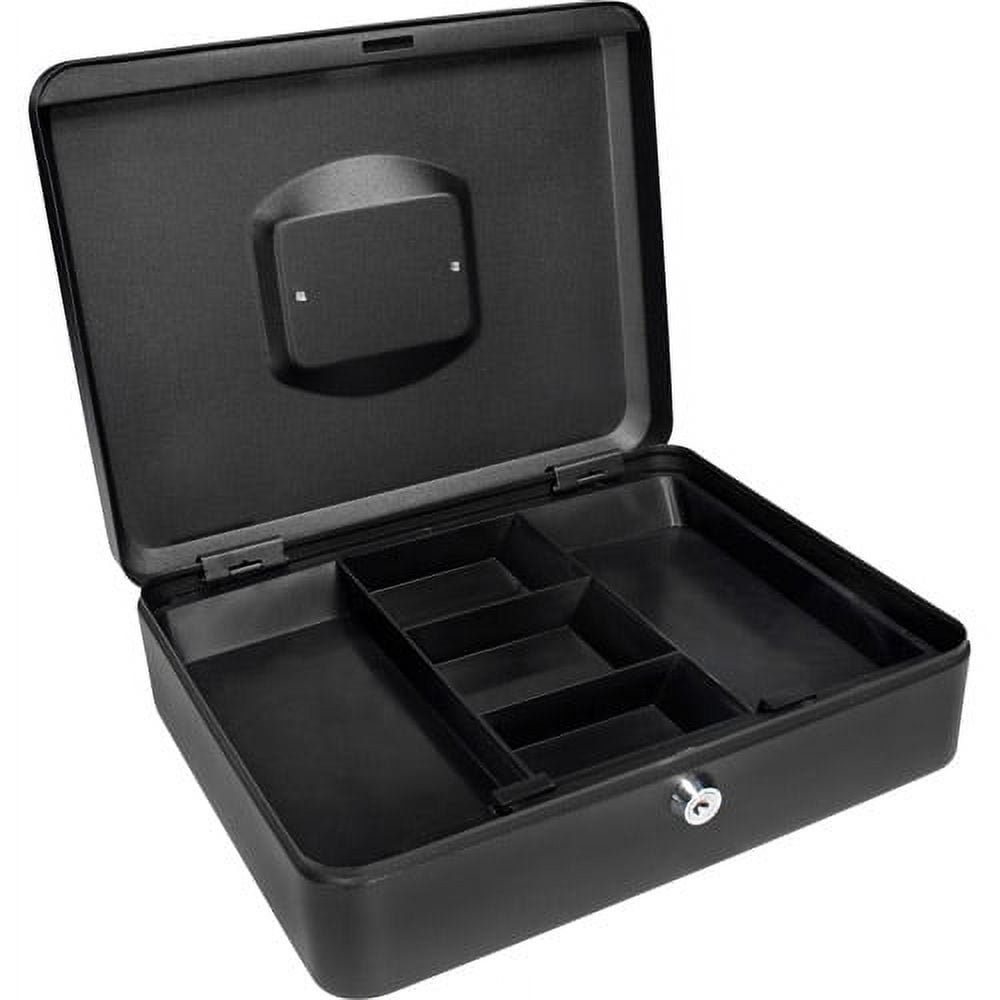 Barska Large Cash Box with Key Lock