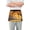 Falling Leaves and Lamp, variant on Server Apron with 3 Pockets Waterproof Waitress Waist Short Apron for Man Woman Gray Cat Hiding under Blanket 12 Inches