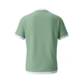 thumbnail image 4 of Camiseta Casual de Manga Corta con Cuello Tripulado 100% Fibra de Poliéster, Lavable en Máquina, Versátil para el Uso Diario, 4 of 6