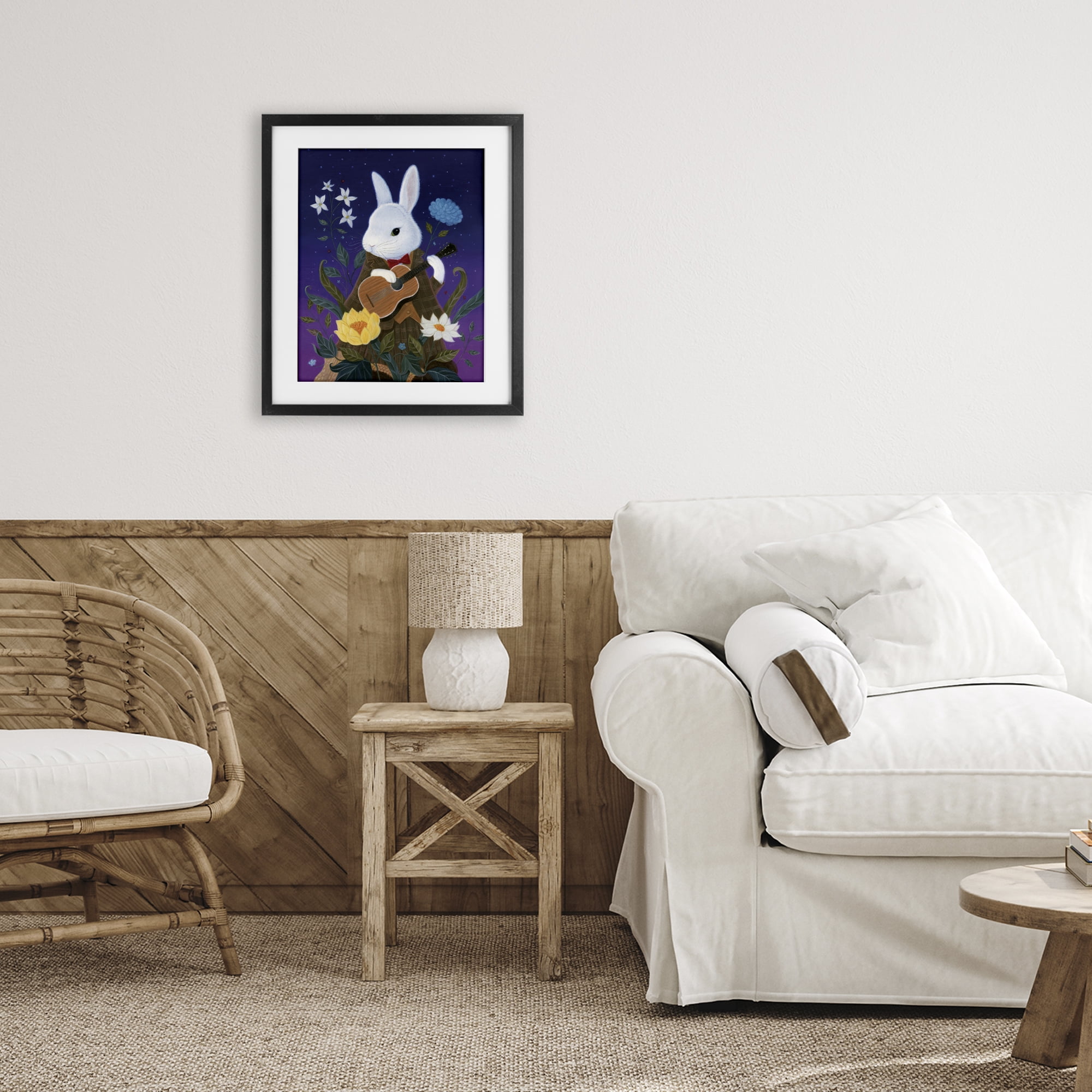 Stupell Industries Maria Von Carrot Black Framed Print Under Glass, design by Gina Matarazzo