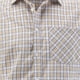 thumbnail image 3 of Blusa y camisa de manga larga con cuello vuelto para hombre, blusa informal a la moda con botones, cómoda y de manga larga con cuello vuelto, blusa de poliéster para hombre., 3 of 5