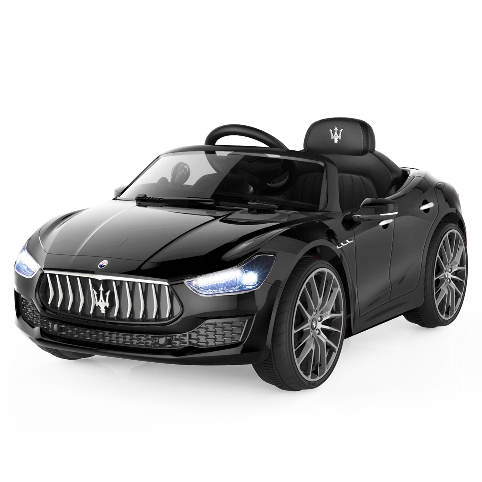 Honeyjoy 12v Licensed BMW I8 Kids Ride on Car W/ 2.4g Remote Mp3 LED Light Black for sale online 