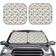 thumbnail image 2 of Balery Winter Woodland Friends Parasol para parabrisas de coche de 2 piezas | Parasol plegable para parabrisas delantero de coche para la mayoría de sedanes-Large, 2 of 6