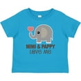 thumbnail image 3 of Inktastic Mimi and Pappy Love Me Elephant Boys or Girls Baby T-Shirt, 3 of 5