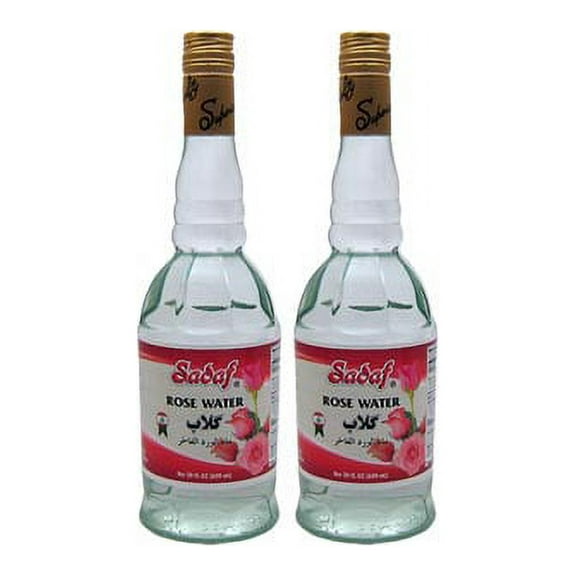 Sadaf Rose Water (Lebanon) 20 oz. ( Pack of 2 )