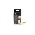 thumbnail image 2 of GE 60W LED CA11M VIN AMBER DIMMABLE 2CT 2-Pack 60 W Equivalent Dimmable Soft White B Vintage LED, 2 of 2
