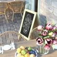thumbnail image 3 of EMMA + OLIVER Rustic Vintage A-Frame Chalkboard with Magnetic Surface, 3 of 11