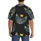 thumbnail image 3 of Balery Faces Of The Cat Camisa Casual de Manga Corta con Botones para Hombre, Texturizada, Estilo Cubano, para Playa, Verano-Small, 3 of 5