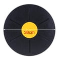 thumbnail image 4 of tamizeot Balance Board Non-Slip Fitness Stability Disc Home Gym Load-bearing Yellow 36cm, 4 of 6