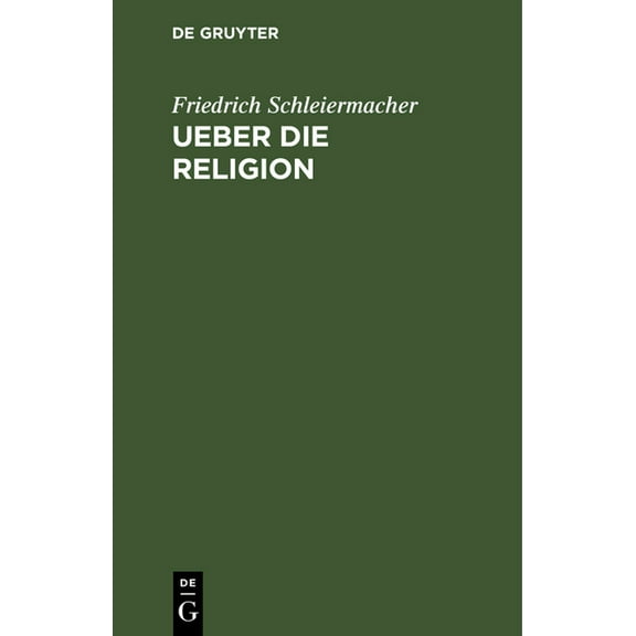 Ueber die Religion (Hardcover)