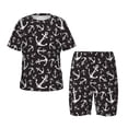 thumbnail image 1 of Balery Anchors Conjunto de Pijama Infantil de Manga Corta con Estampado – Ropa de Dormir de Algodón Suave-Medium, 1 of 6